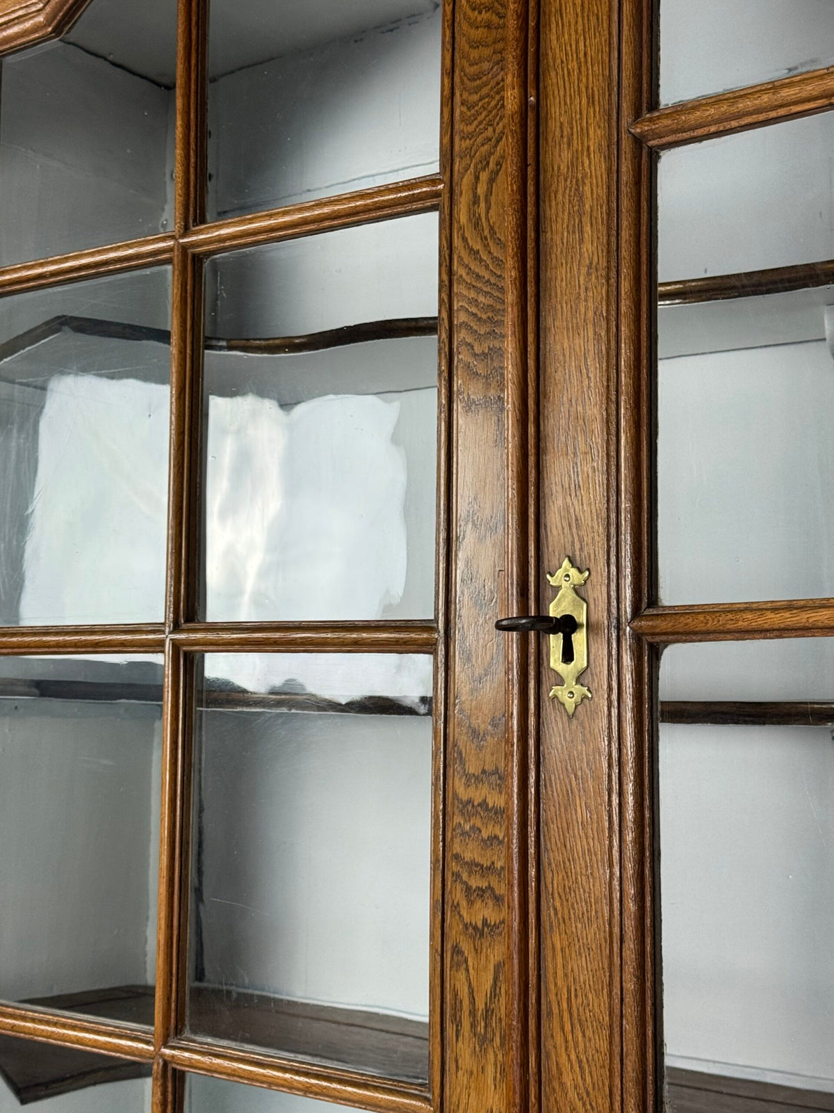 Very Large Belgian Oak Bookcase or Buffet Cabinet, c. 1800, photo 15