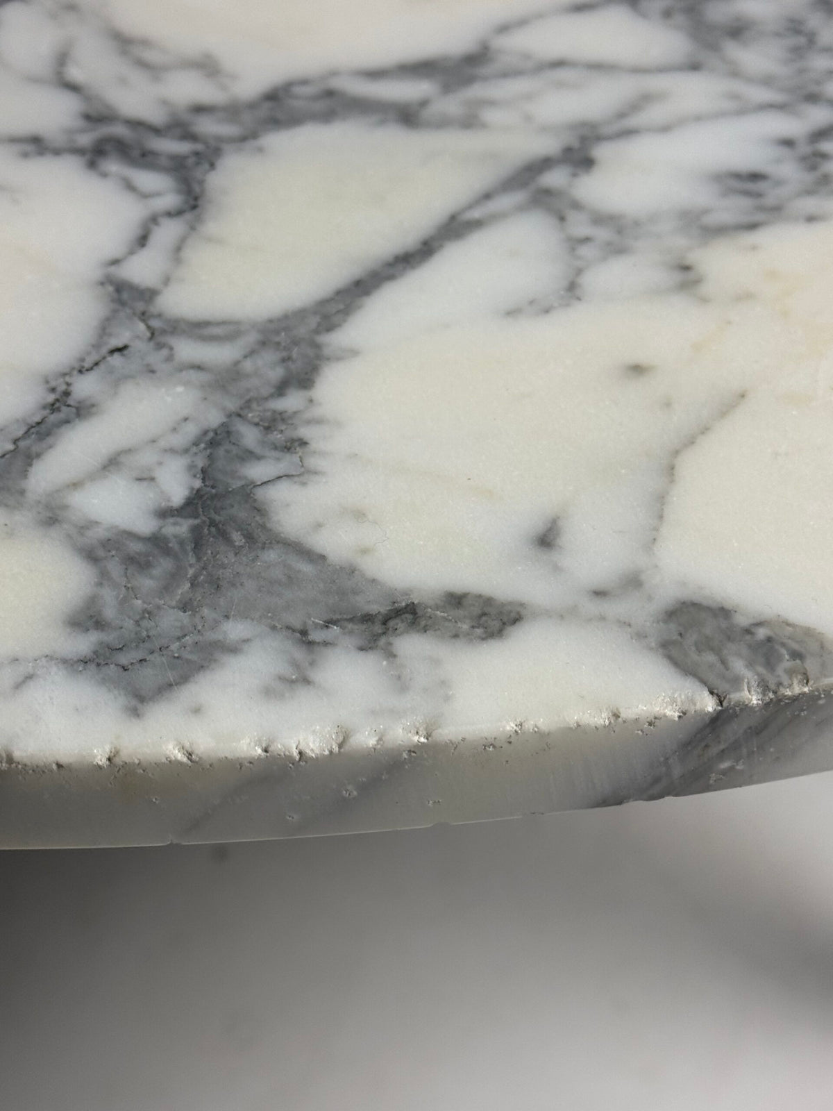 Vintage Italian White Marble Top Coffee Table, Belgium, photo 13