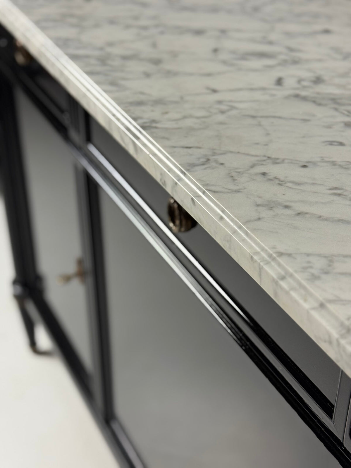 Black Louis XVI Style Sideboard, France, c. 1950, photo 16