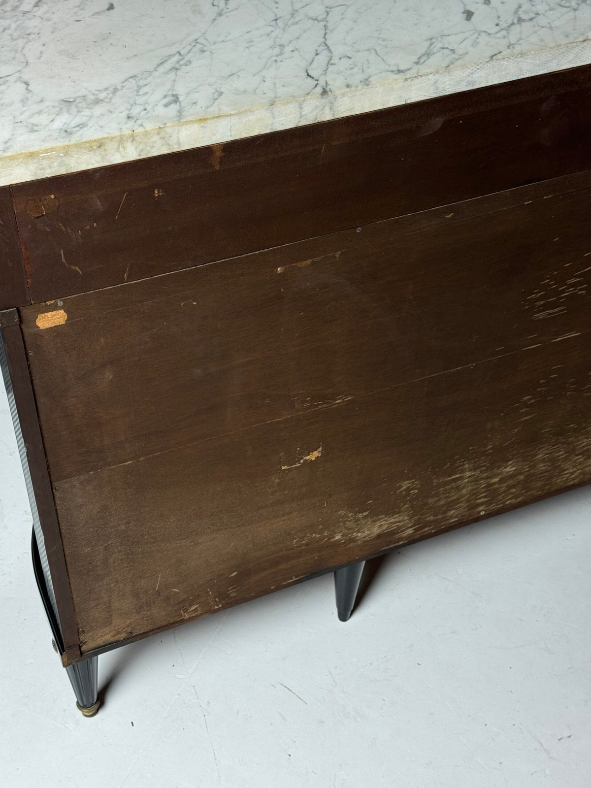 Black Louis XVI Style Sideboard, France, c. 1950, photo 5