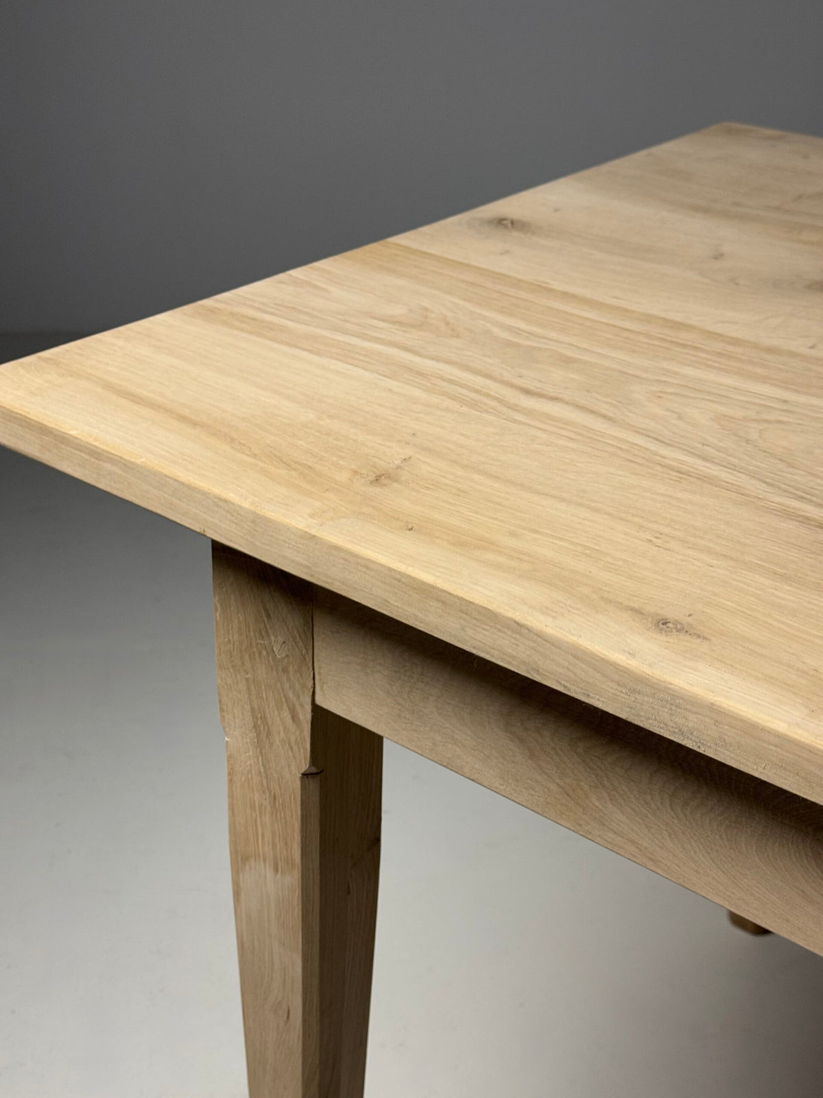 Handmade French Style Solid Oak Dining Table, 200 cm, photo 7