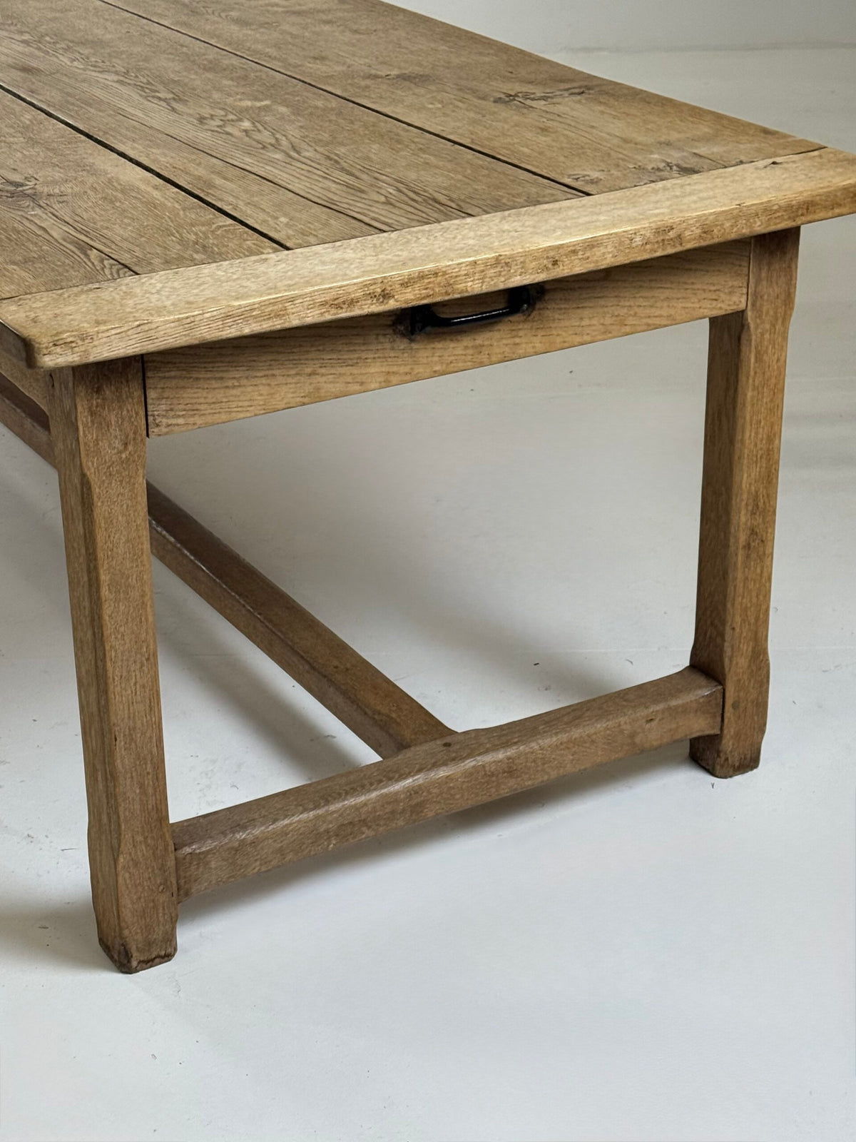 Giant French Oak Refectory Table, 19th Century, photo 16