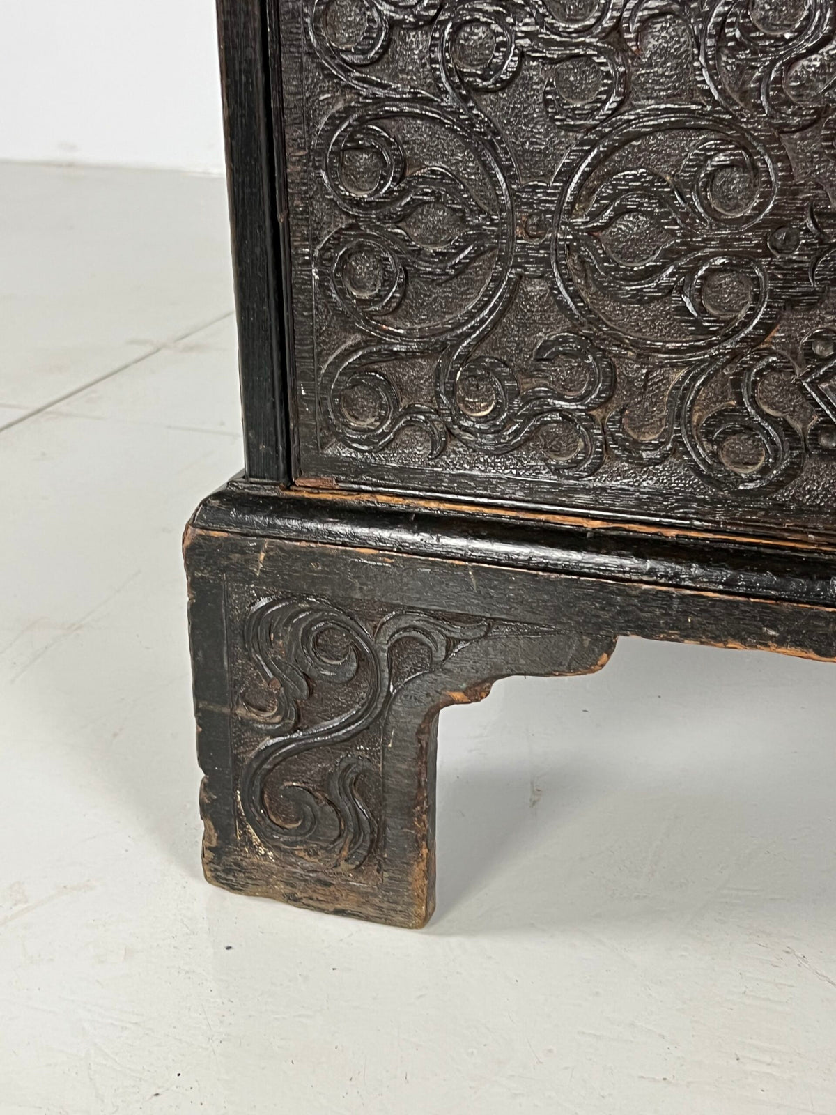 Victorian Oak Cabinet with Hand Carved Panels, c. 1860, photo 20