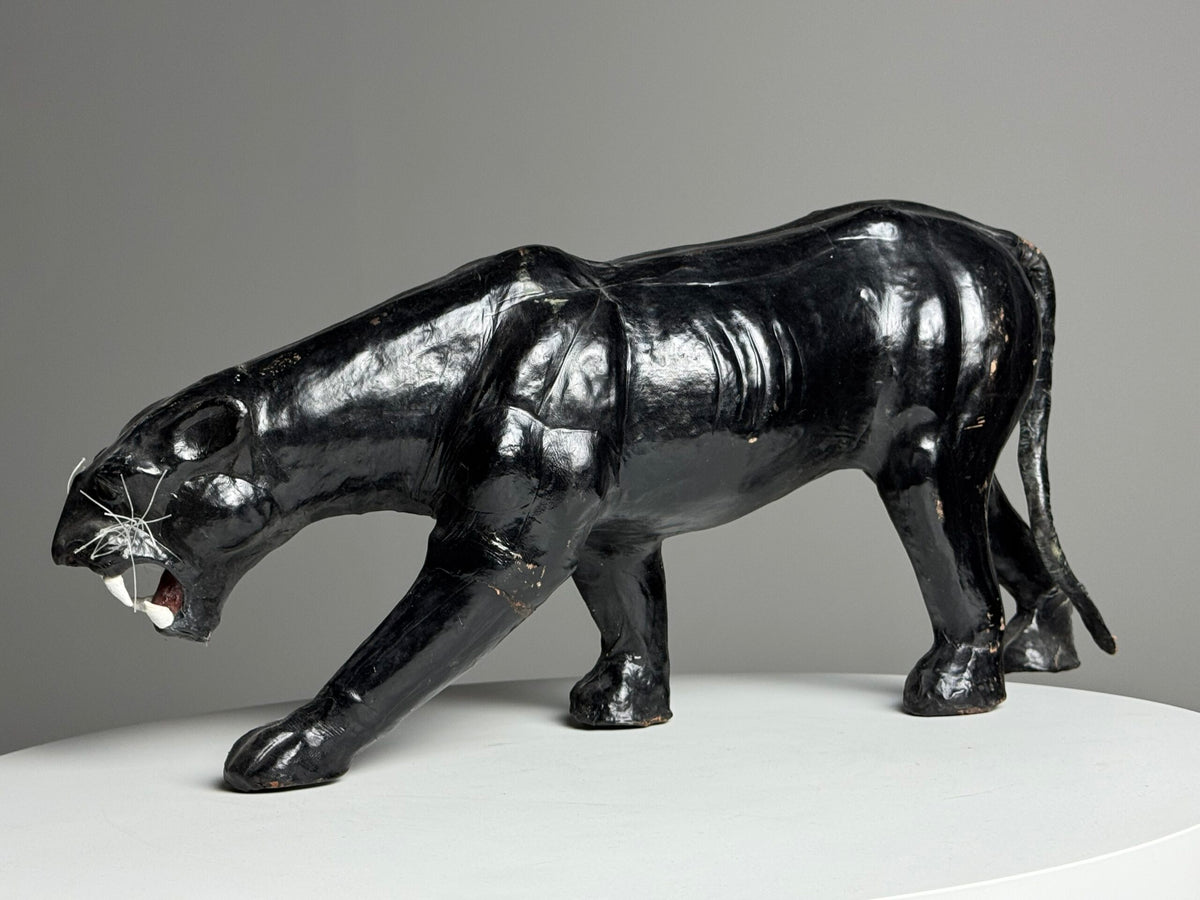 Leather Panther Sculpture, England, 20th Century, photo 3