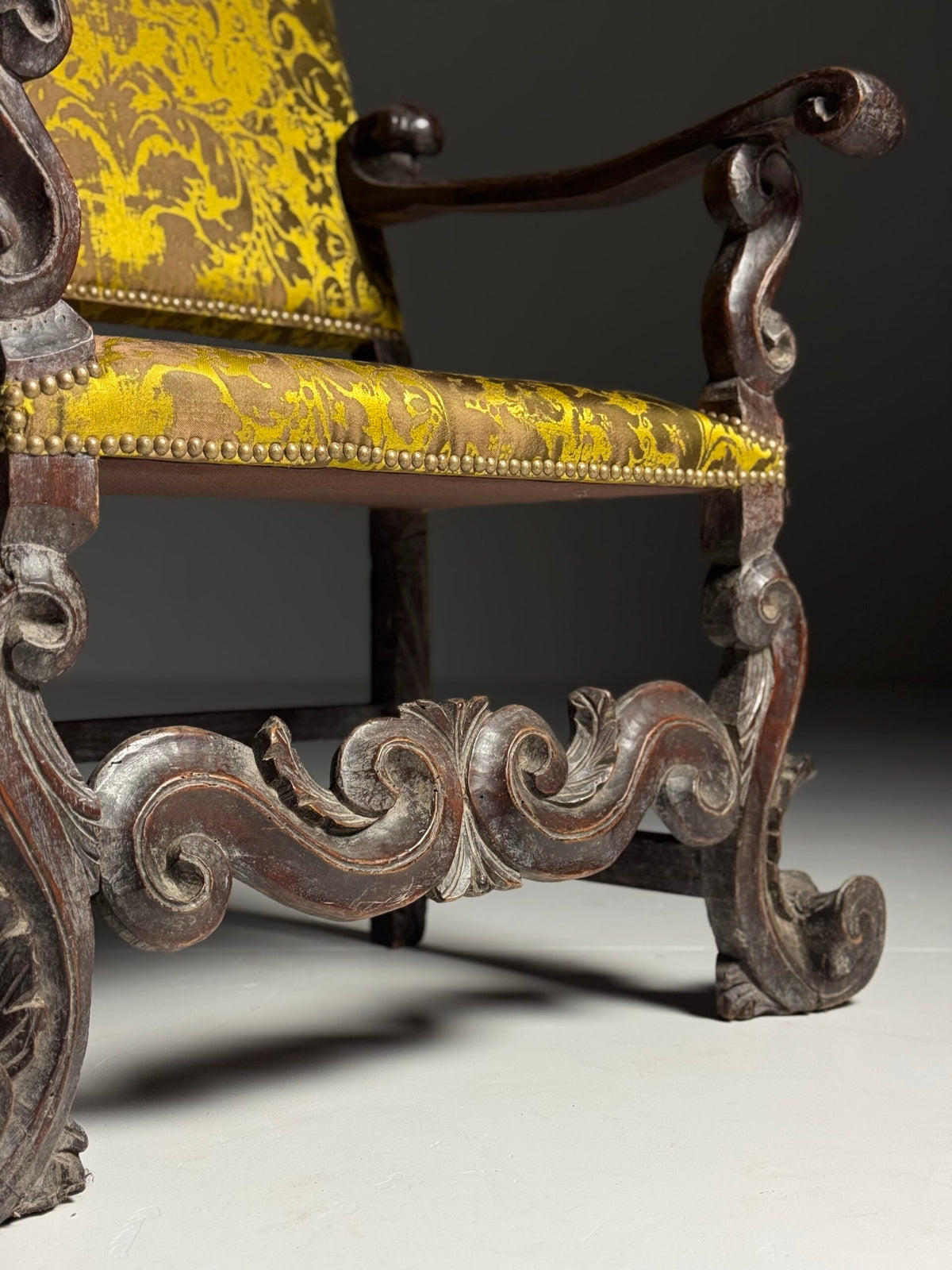 Italian Venetian Style Armchair, 18th Century, photo 12