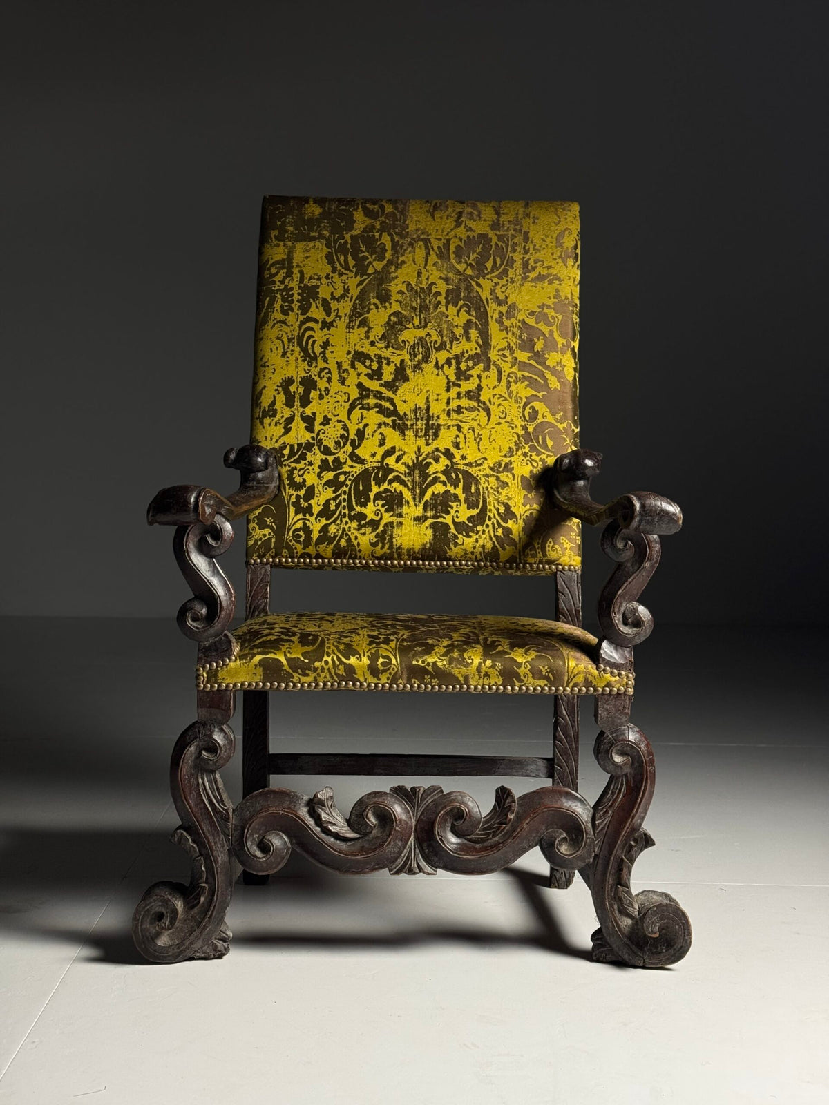 Italian Venetian Style Armchair, 18th Century, photo 19