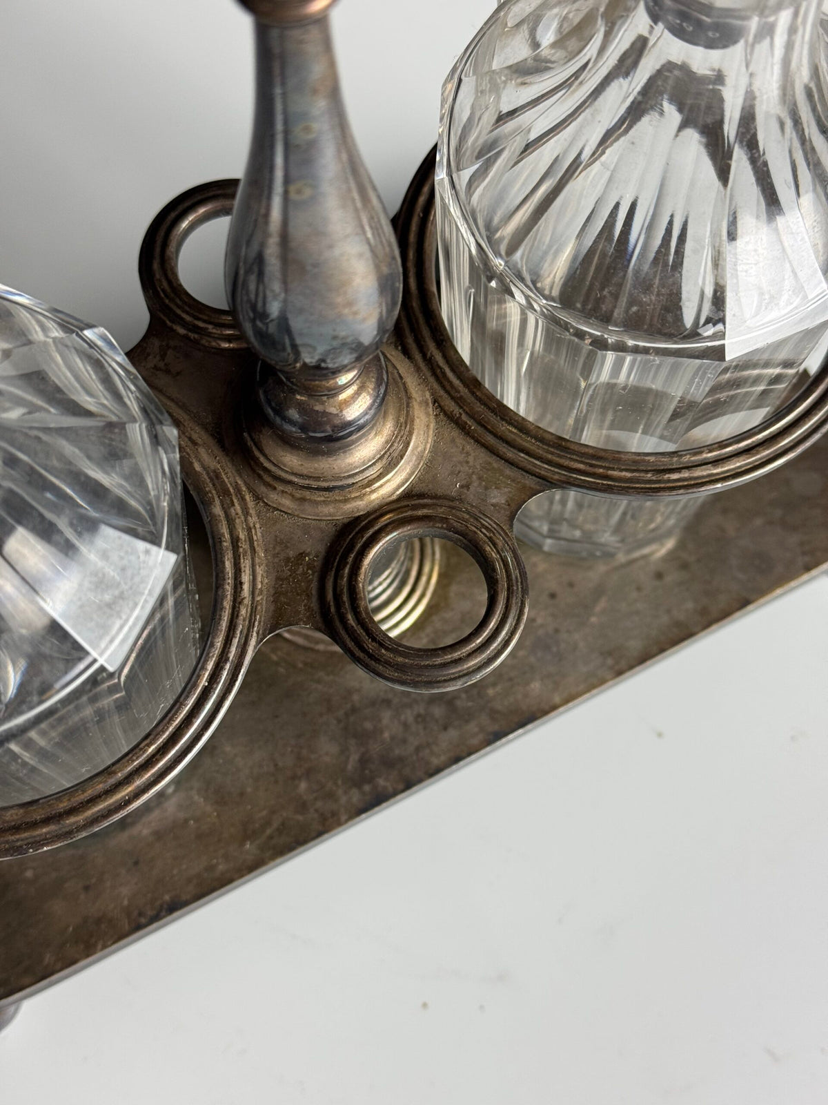 Silver Plated Oil and Vinegar Set, photo 5