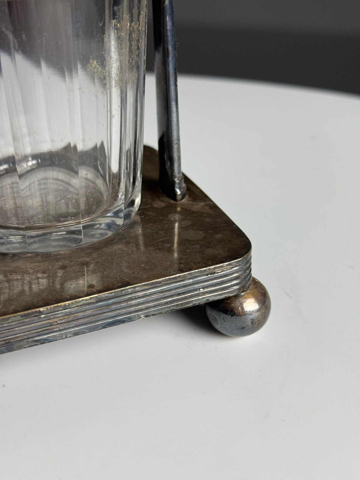Silver Plated Oil and Vinegar Set, photo 6