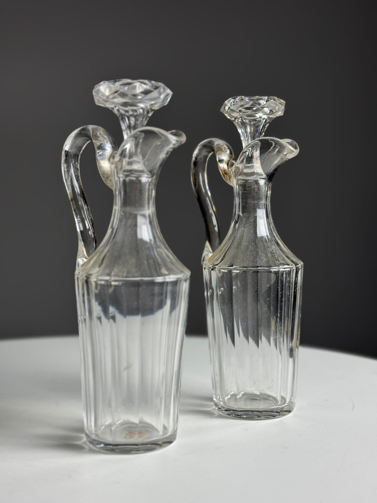 Silver Plated Oil and Vinegar Set, photo 11