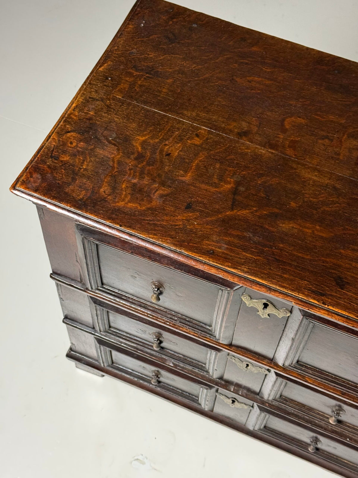 English Oak Chest of Drawers, c. 1690, photo 8