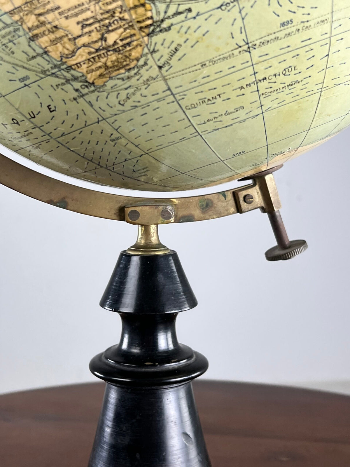 French Terrestrial Globe by G. Thomas, Paris, c. 1900, photo 8