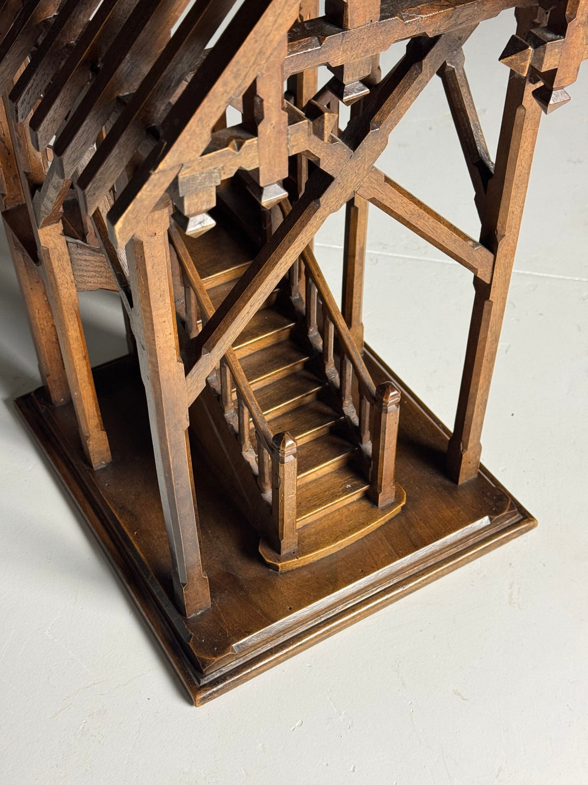 French Chef d'Oeuvre Scale Model, Signed J. Bergeron 1913, photo 6