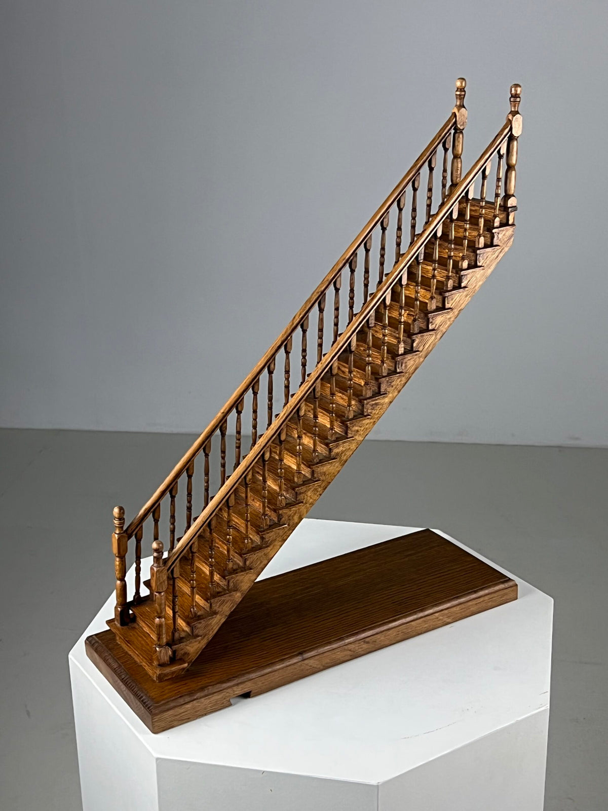 Architectural Oak Staircase Model, Mid 20th Century, photo 3