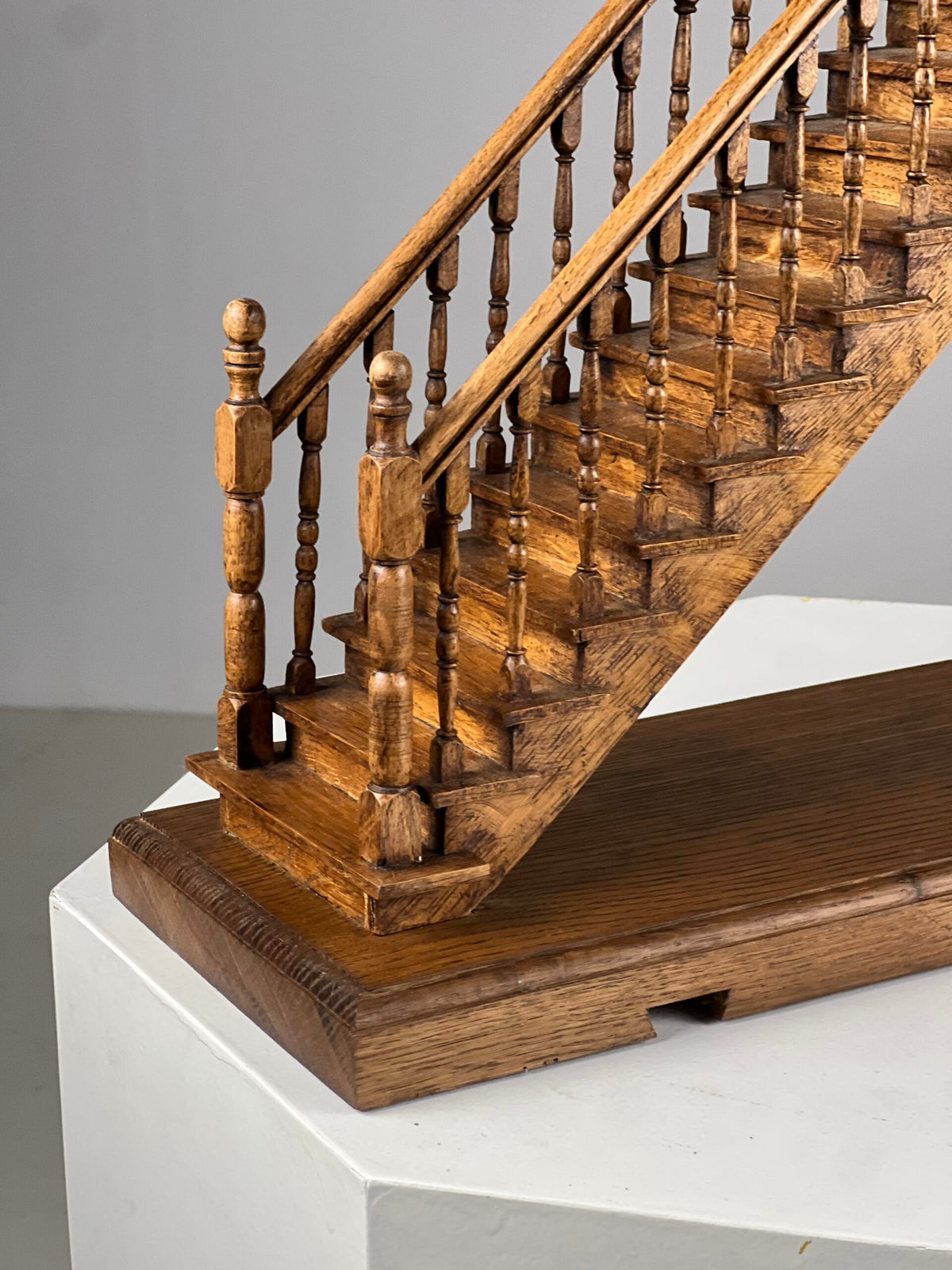 Architectural Oak Staircase Model, Mid 20th Century, photo 4