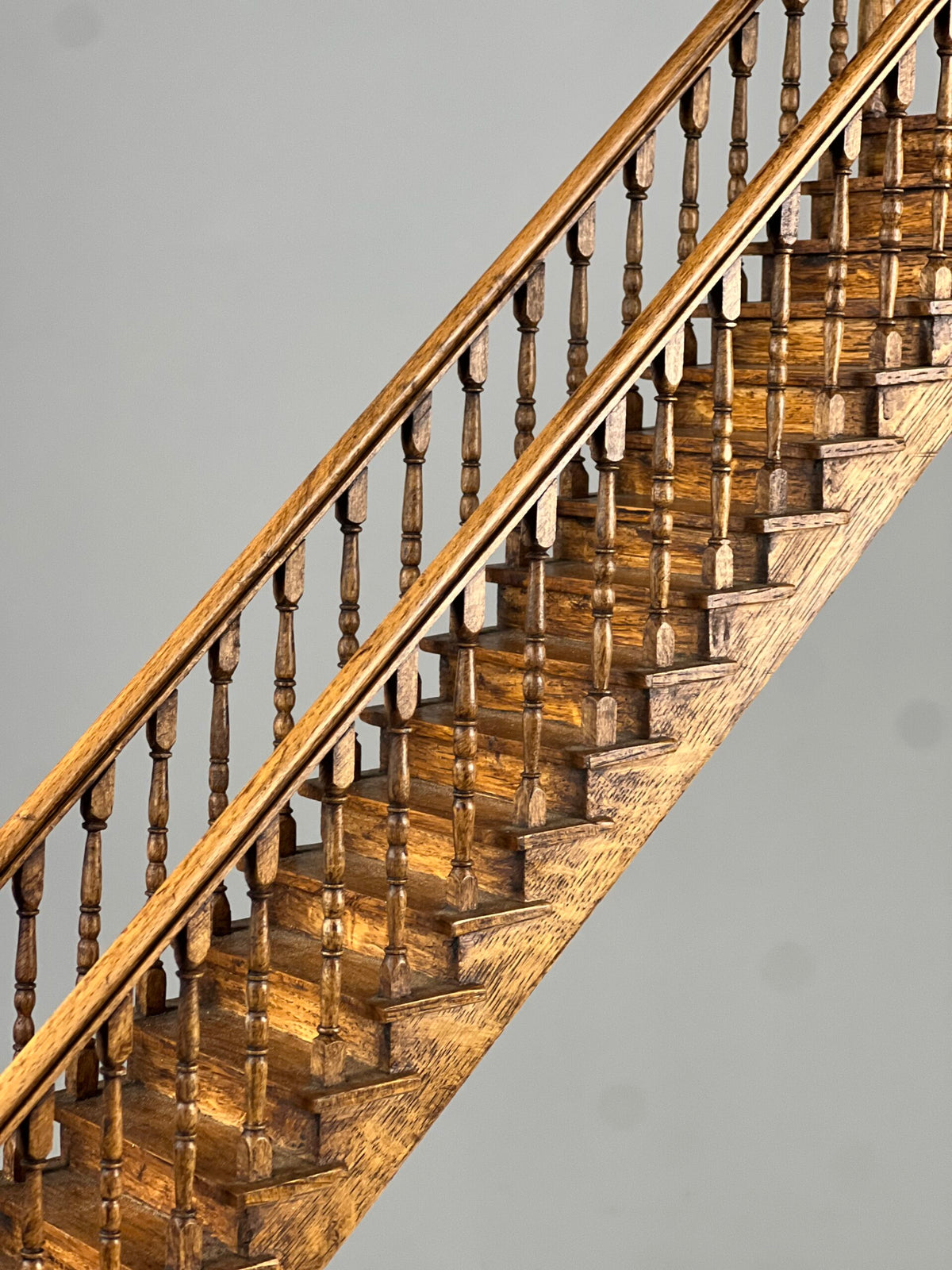 Architectural Oak Staircase Model, Mid 20th Century, photo 5