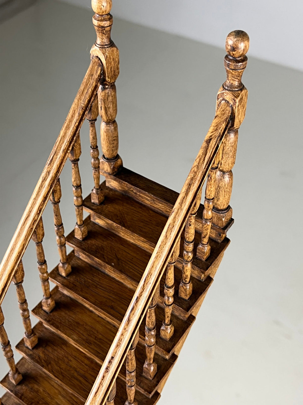 Architectural Oak Staircase Model, Mid 20th Century, photo 10