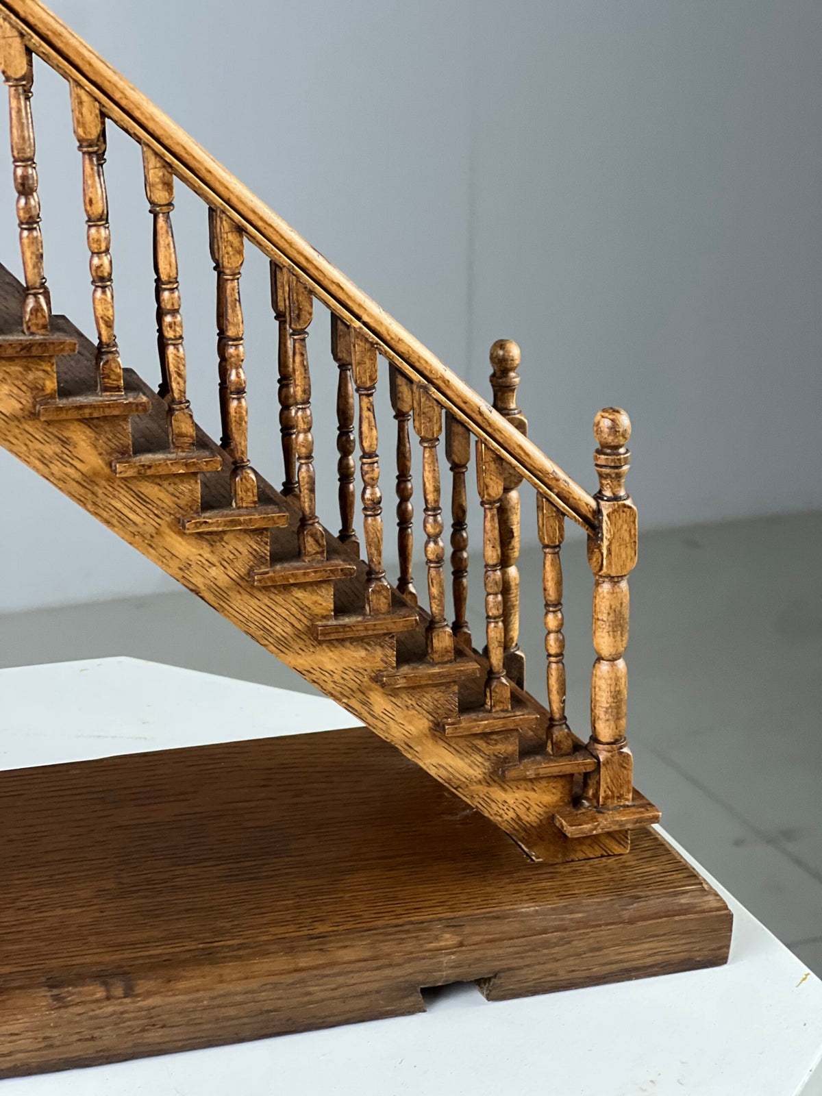 Architectural Oak Staircase Model, Mid 20th Century, photo 13