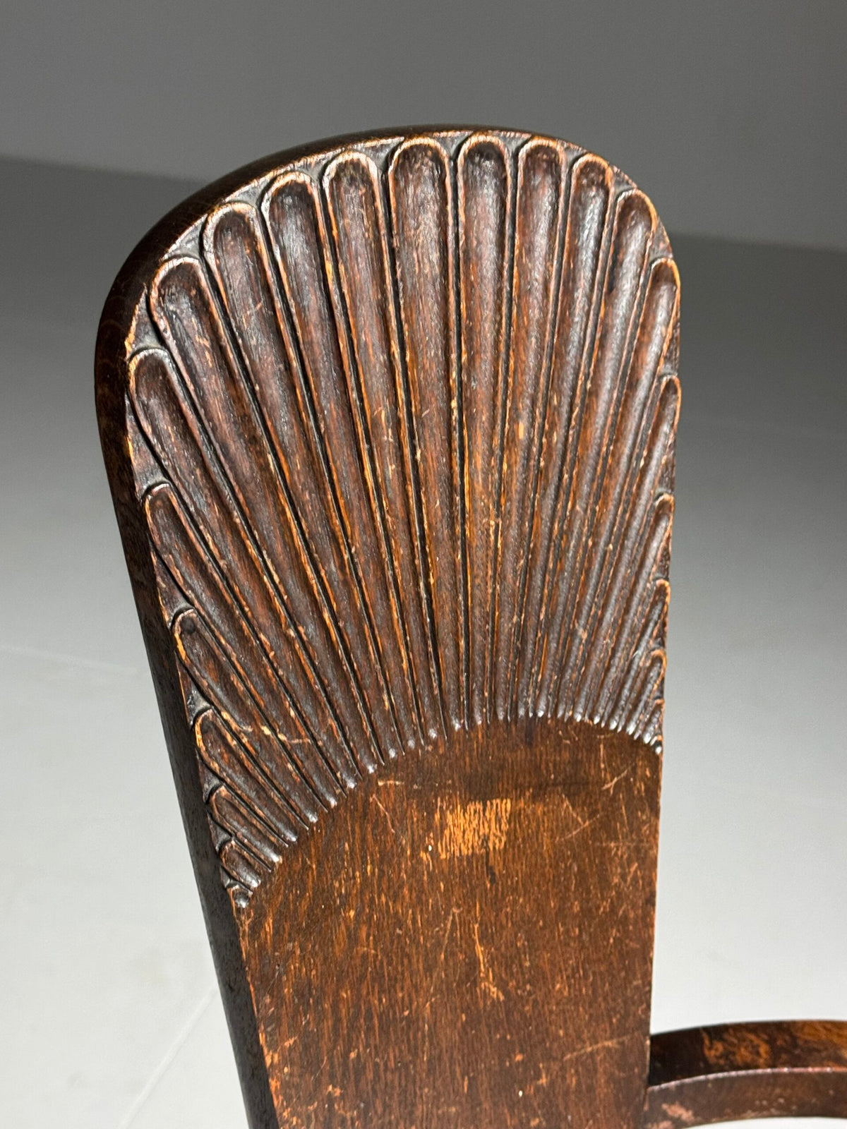 Antique Oak Bobbin Armchair, Early 20th Century, photo 6