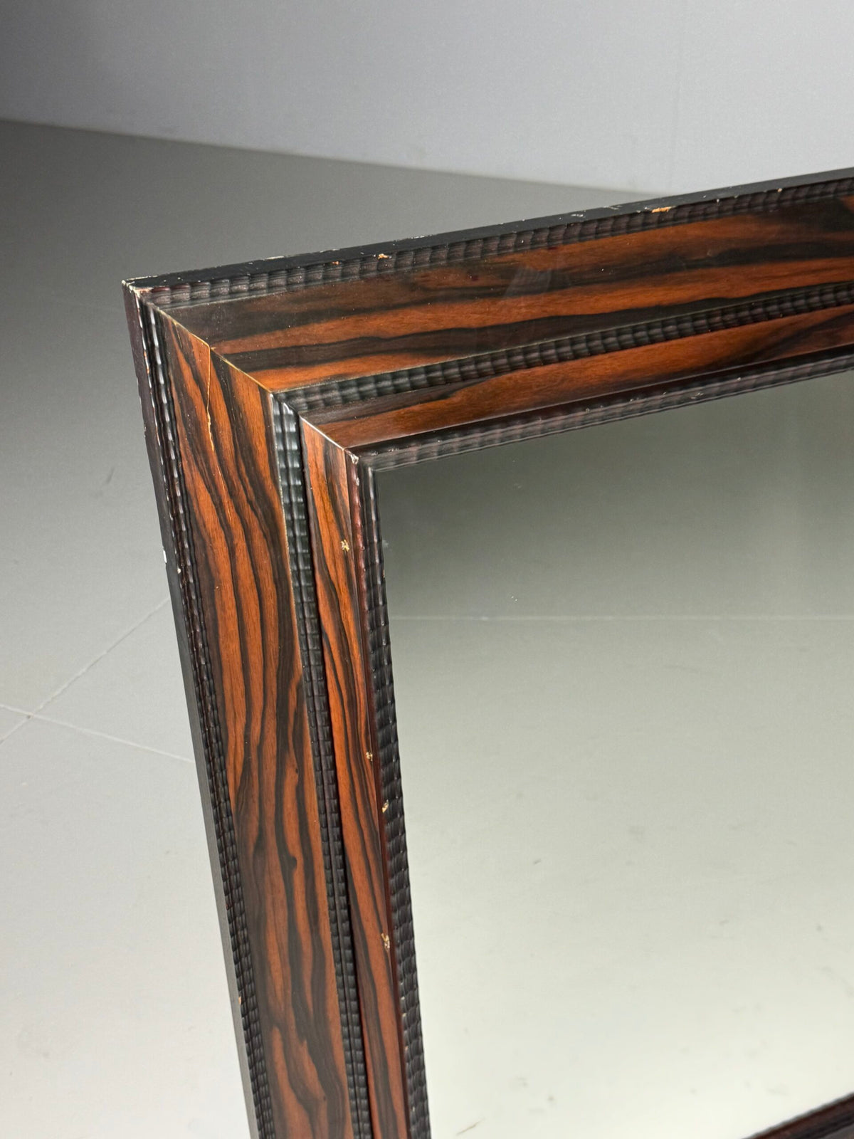 Vintage Ripple Frame Mirror, 82 cm, photo 6