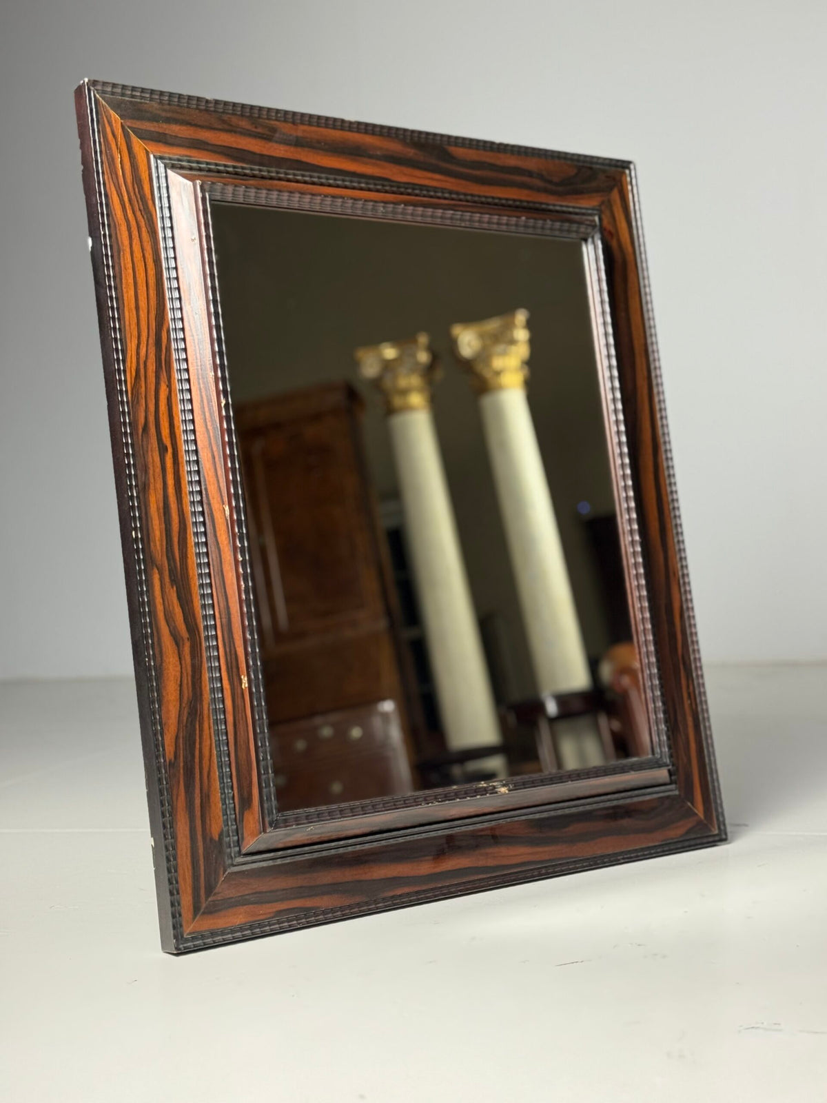 Vintage Ripple Frame Mirror, 82 cm, photo 4