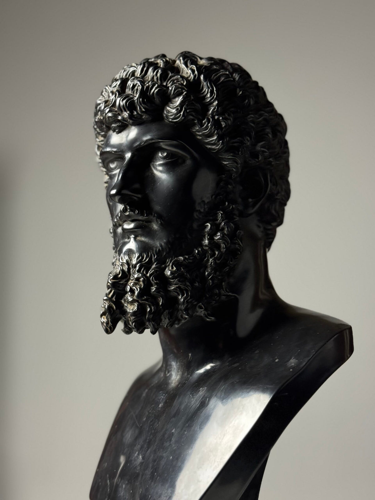 Plaster Bust of Lucius Verus, Mid 20th Century, photo 9