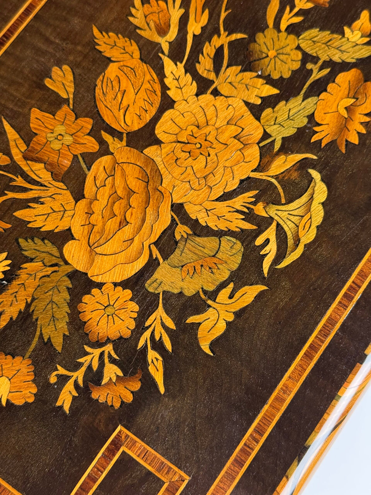 Dutch Marquetry Jewellery Box, Late 19th Century, photo 6