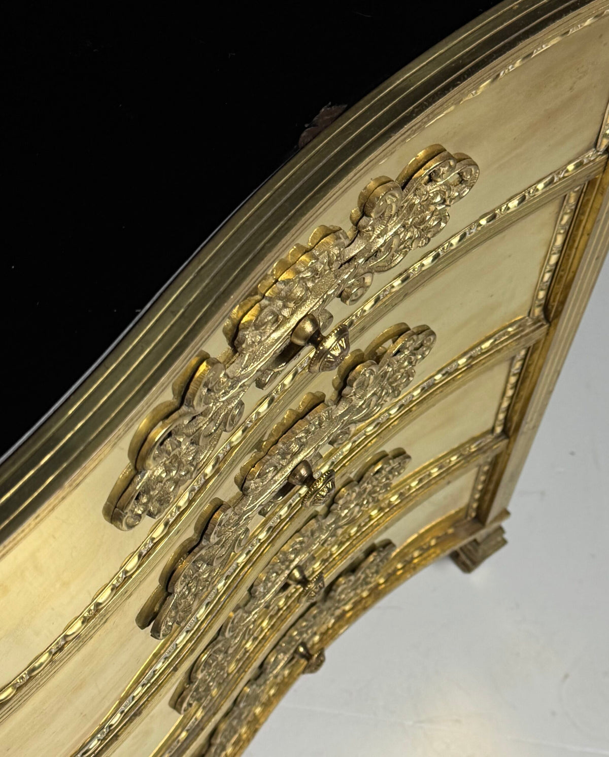 Gold Coloured Mid Century Copper Clad Chest of Drawers, Italy, photo 14