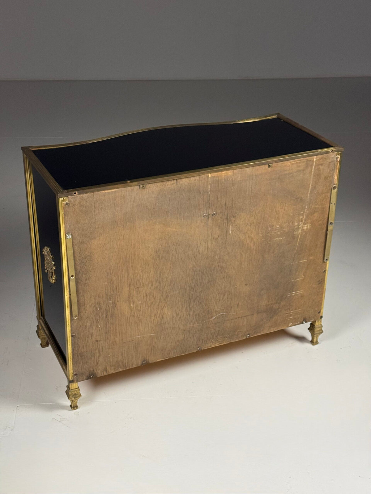 Gold Coloured Mid Century Copper Clad Chest of Drawers, Italy, photo 7
