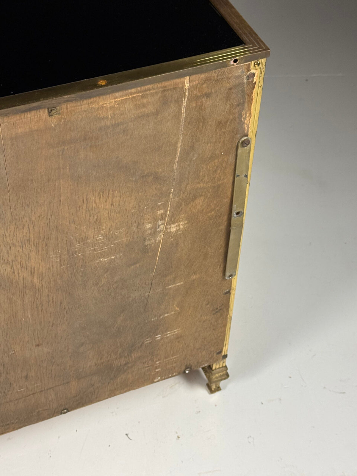 Gold Coloured Mid Century Copper Clad Chest of Drawers, Italy, photo 6