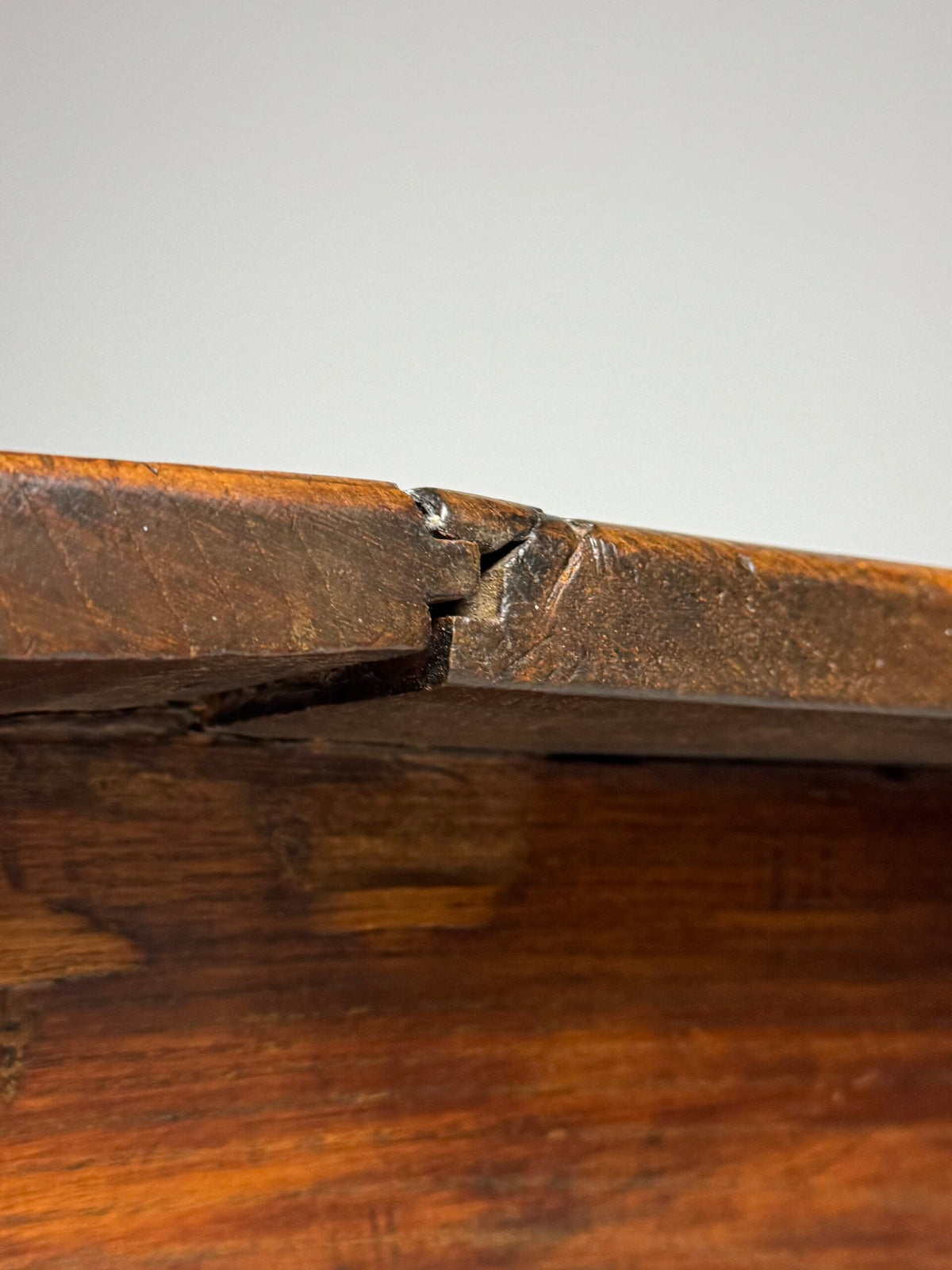 French Farmhouse Coffee Table with Two Drawers, photo 7
