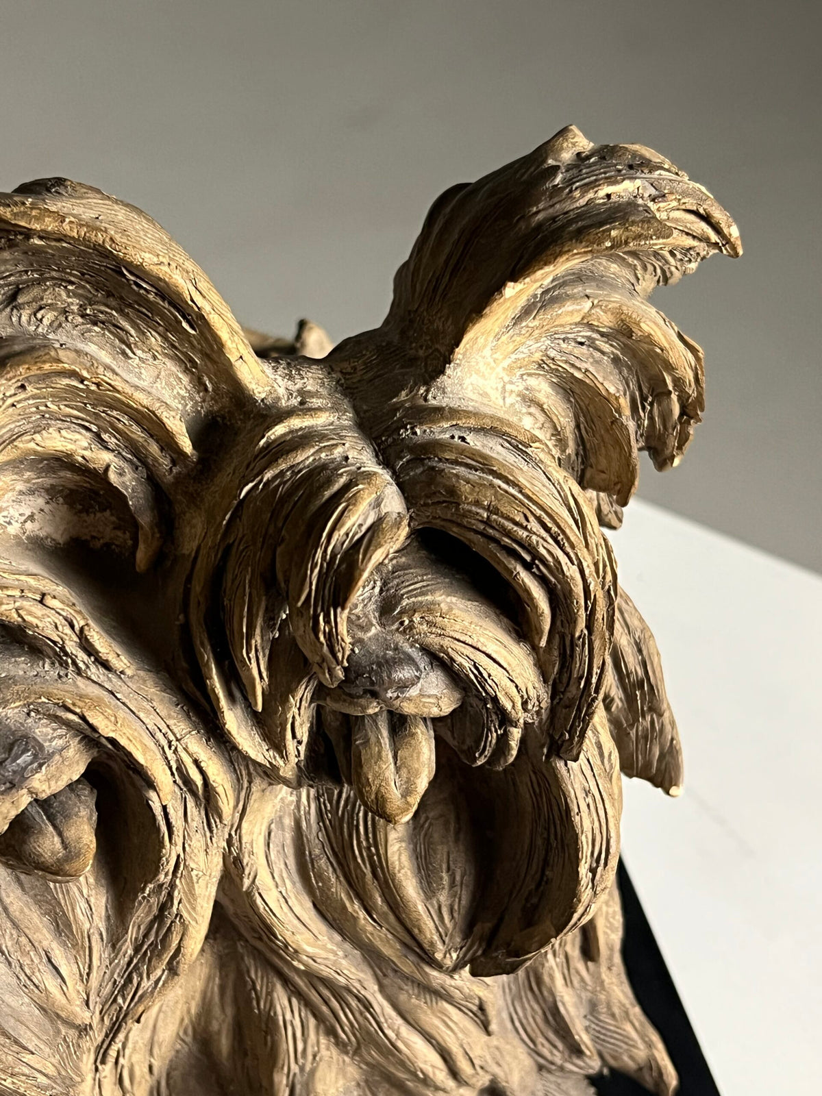 Terracotta Sculpture of Two Dogs by Guido Cacciapuoti, photo 12