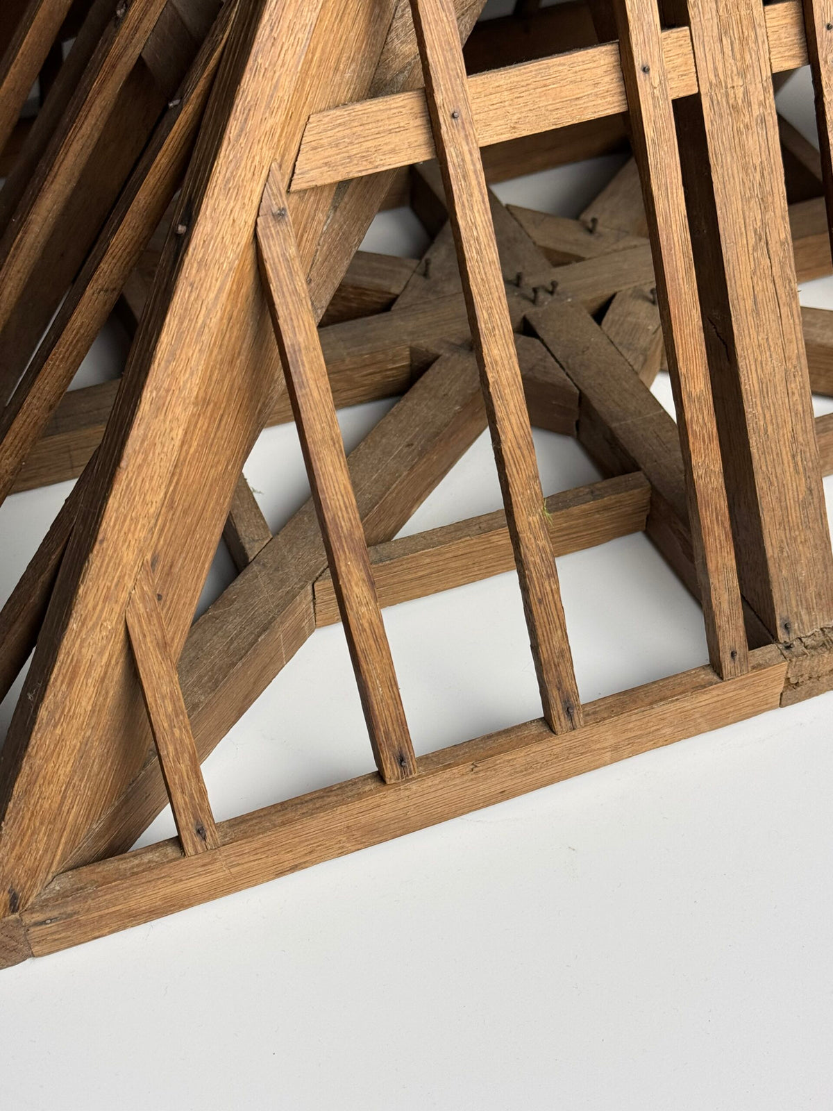 French Oak Piece de Maitrise Roof Model, 20th Century, photo 7