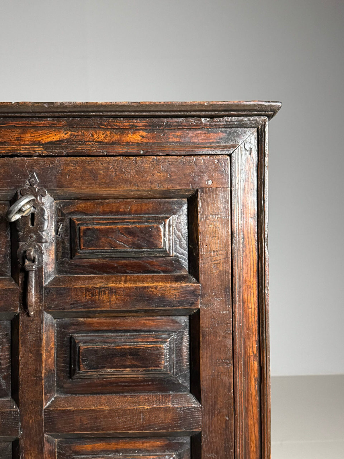 Spanish Walnut Fall Front Cabinet, c. 1700, photo 5