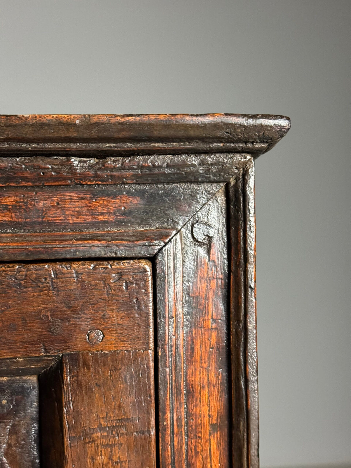 Spanish Walnut Fall Front Cabinet, c. 1700, photo 8