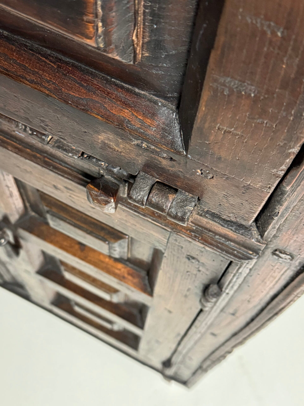 Spanish Walnut Fall Front Cabinet, c. 1700, photo 11