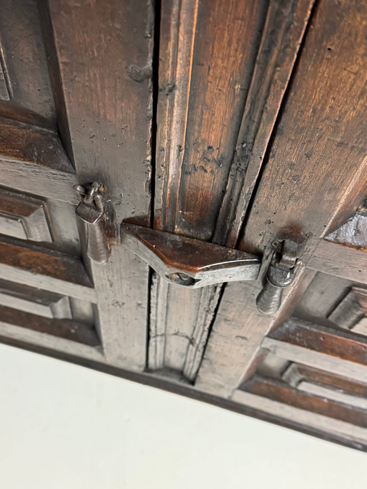 Spanish Walnut Fall Front Cabinet, c. 1700, photo 12