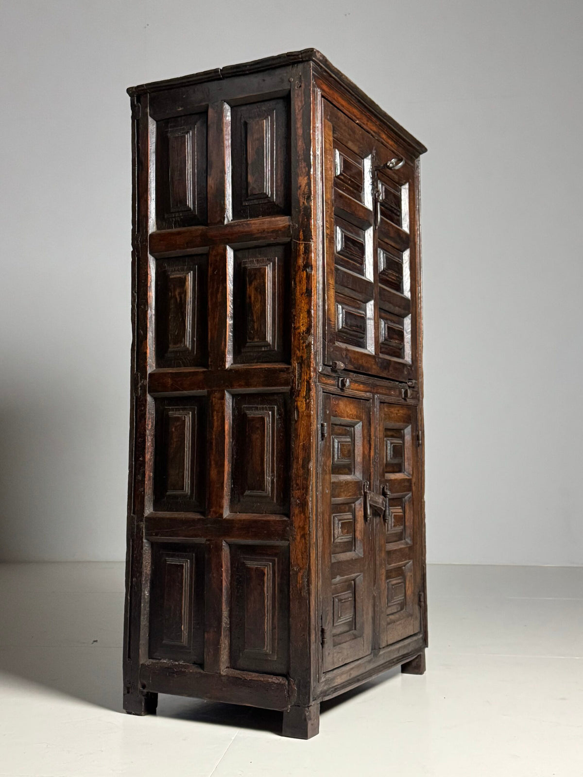 Spanish Walnut Fall Front Cabinet, c. 1700, photo 21