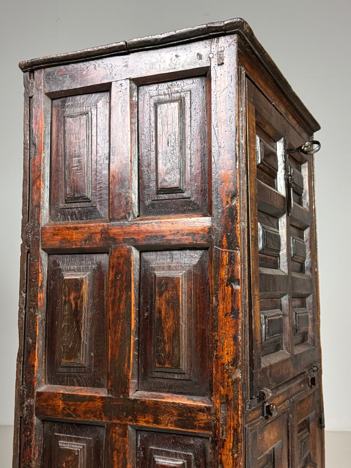Spanish Walnut Fall Front Cabinet, c. 1700, photo 22
