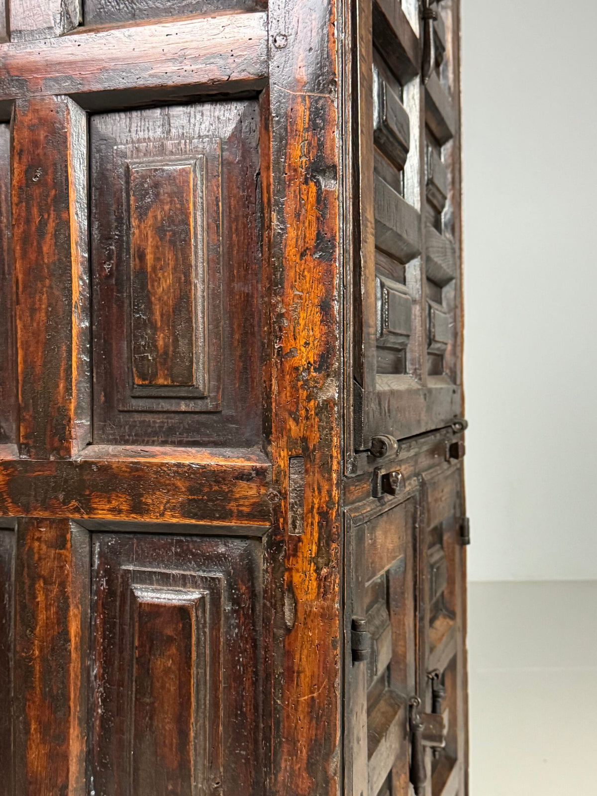Spanish Walnut Fall Front Cabinet, c. 1700, photo 23