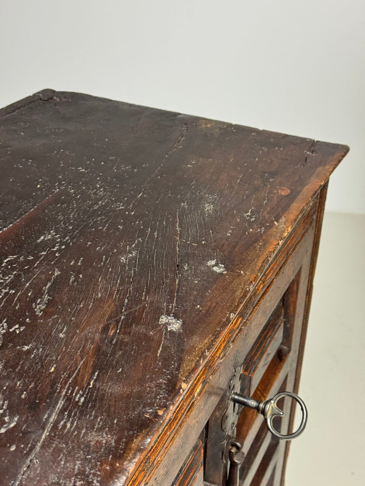 Spanish Walnut Fall Front Cabinet, c. 1700, photo 26