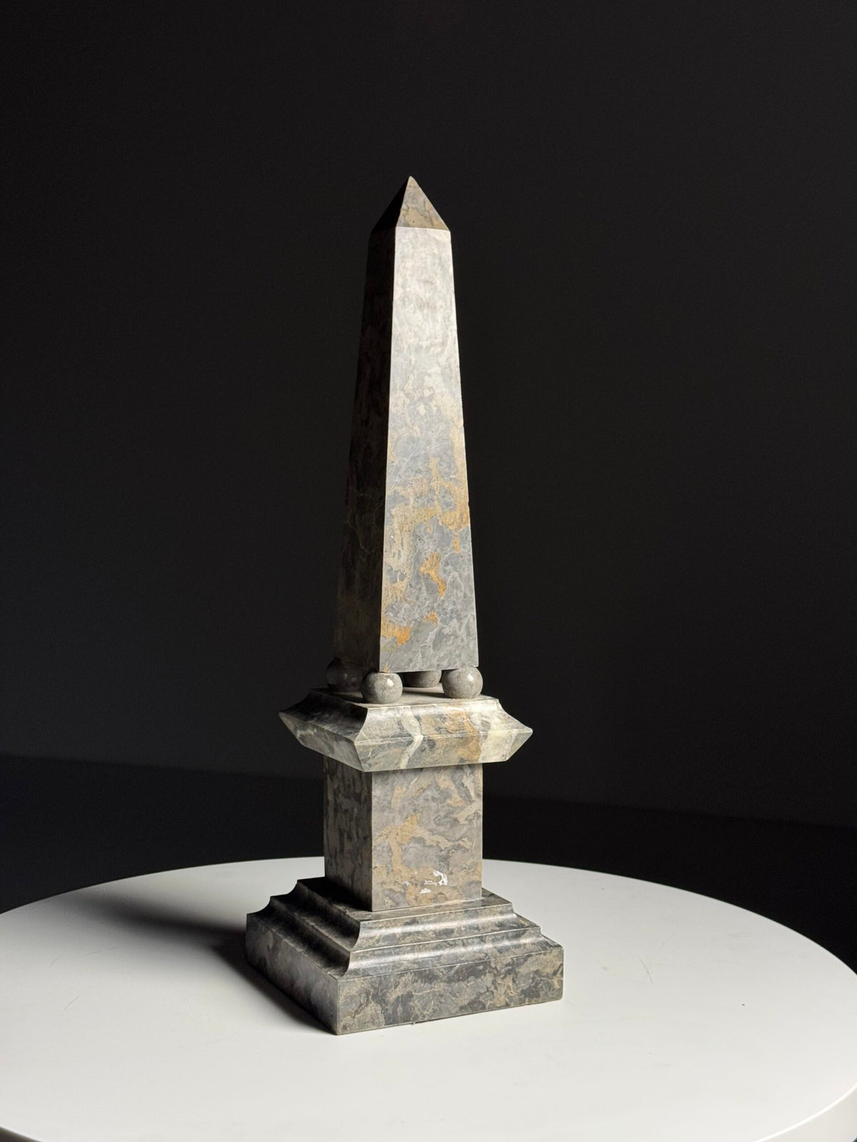 Pair of Large Italian Marble Obelisks, photo 23
