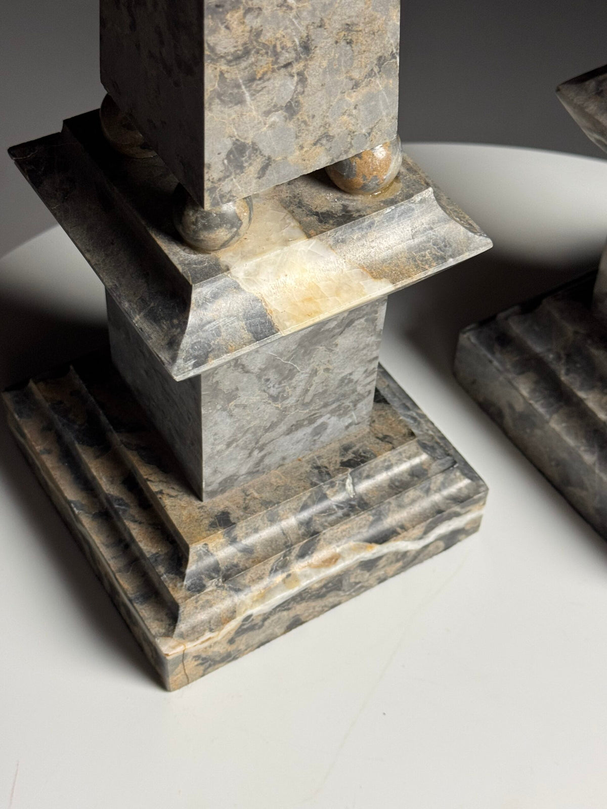 Pair of Large Italian Marble Obelisks, photo 19