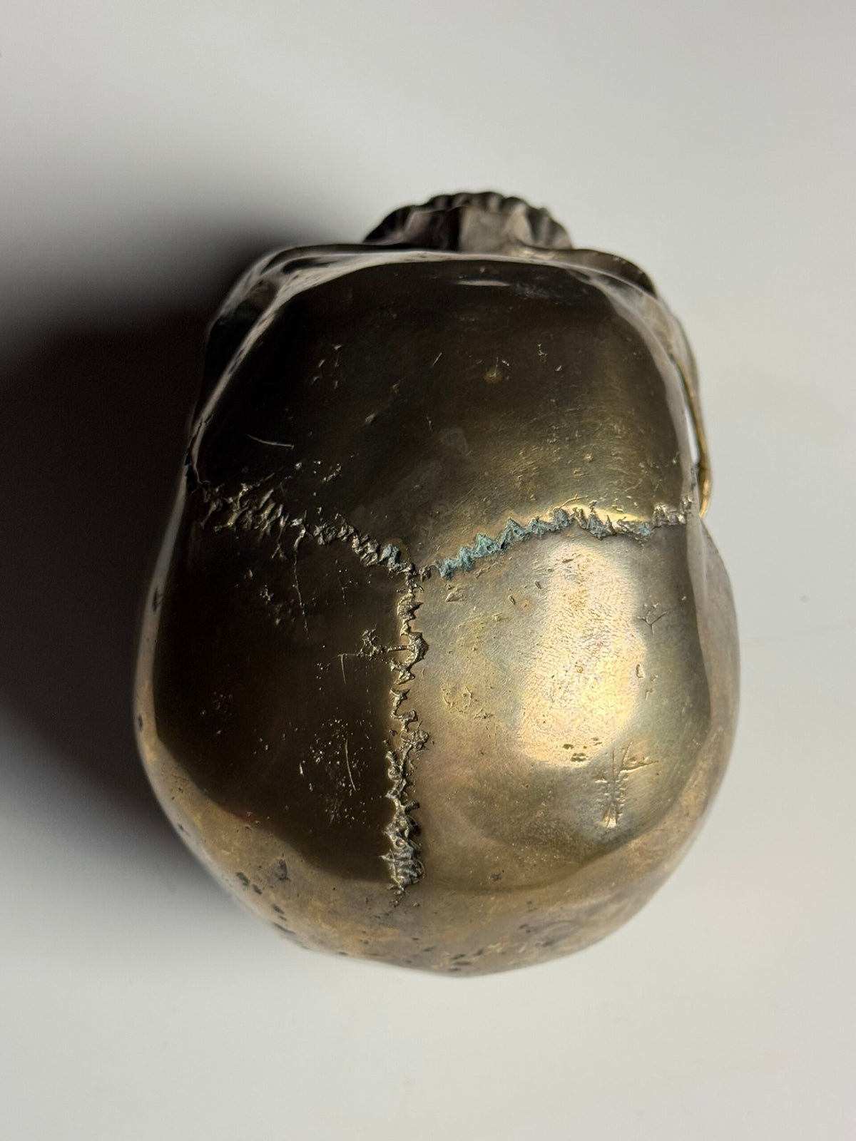 Bronze Skull, Early to Mid 20th Century, photo 8