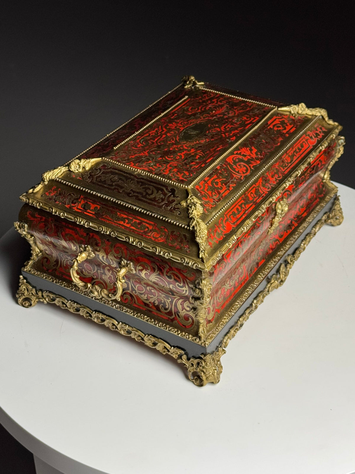 Napoleon III Boulle Style Box, 19th Century, photo 26
