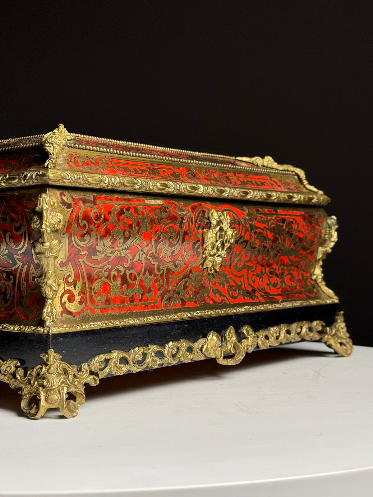 Napoleon III Boulle Style Box, 19th Century, photo 8