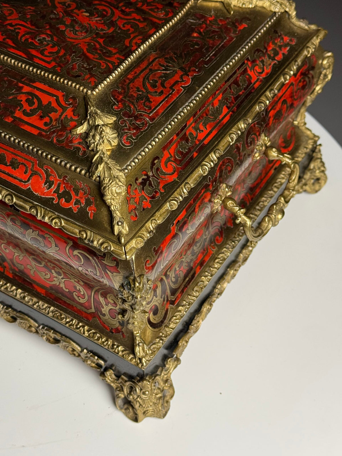 Napoleon III Boulle Style Box, 19th Century, photo 5