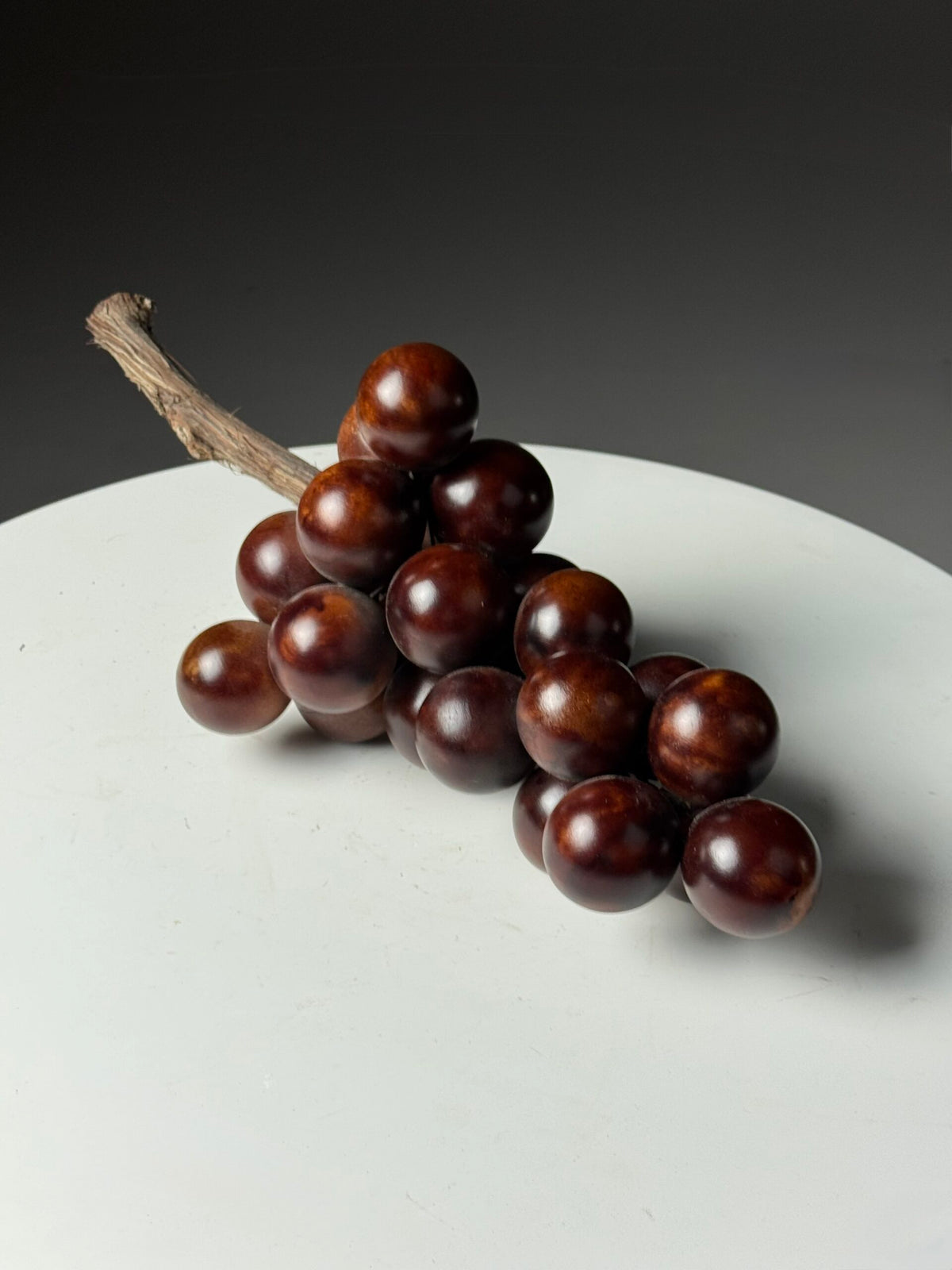 Large Brown Alabaster Bunch of Grapes, Italy, photo 9