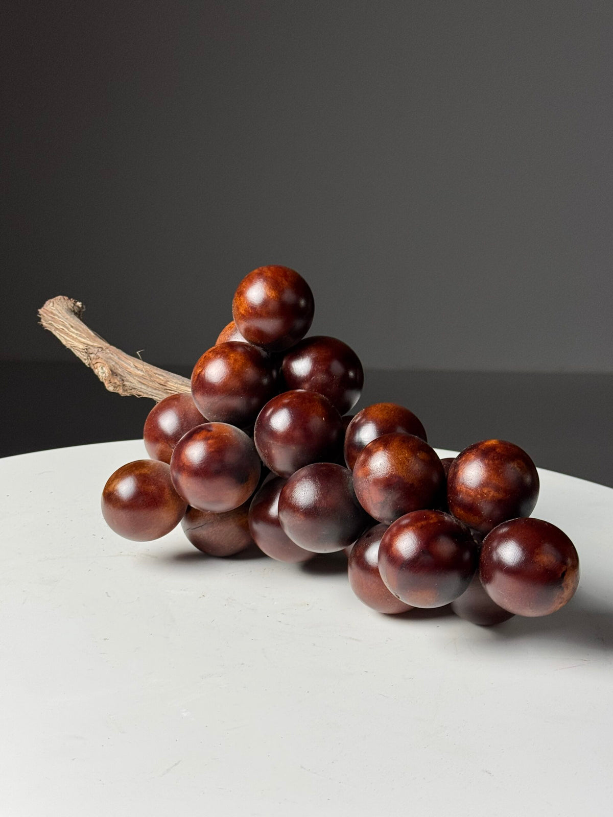 Large Brown Alabaster Bunch of Grapes, Italy, photo 5