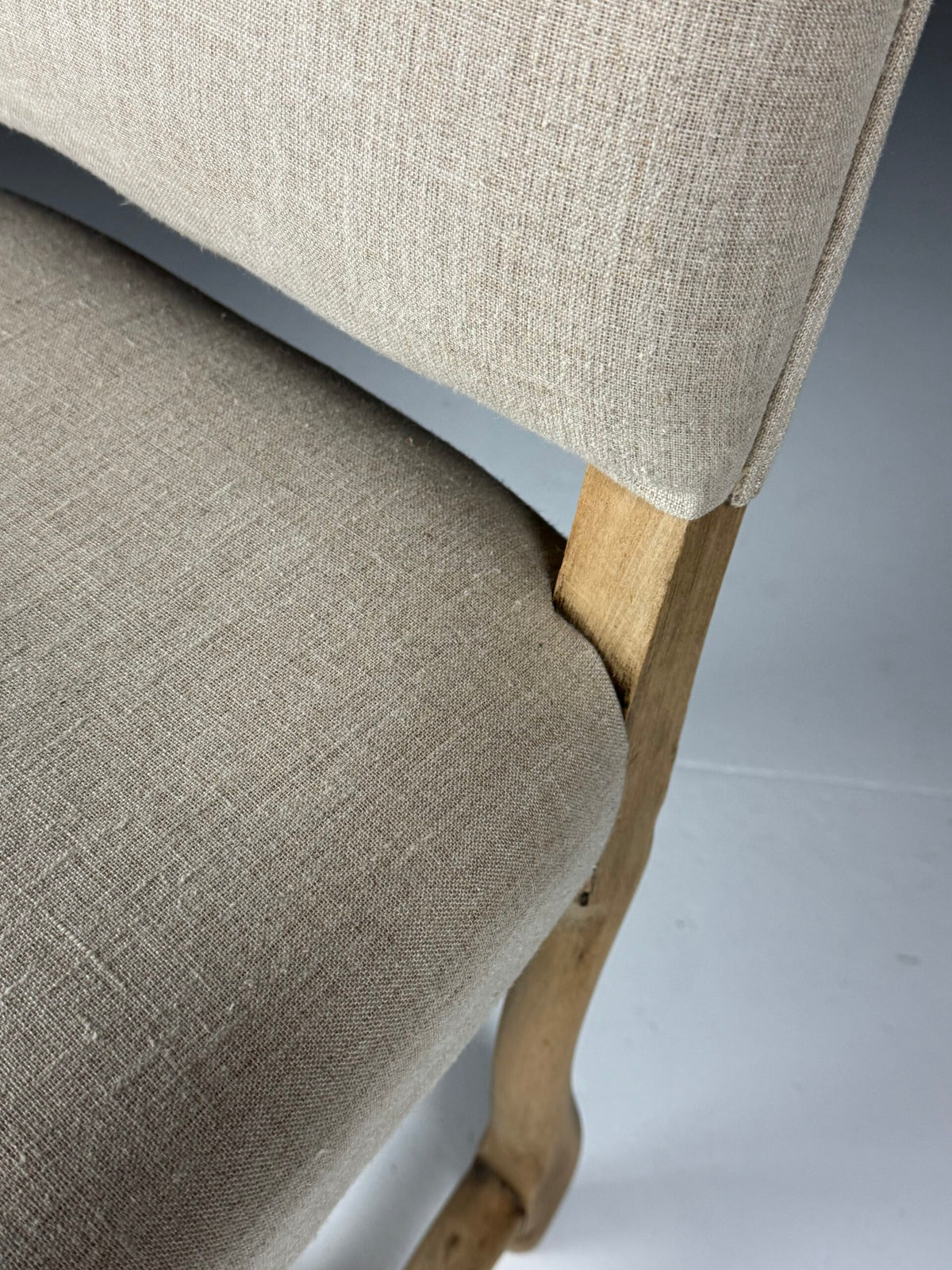 Set of Four Os de Mouton Dining Chairs in Beige, photo 9