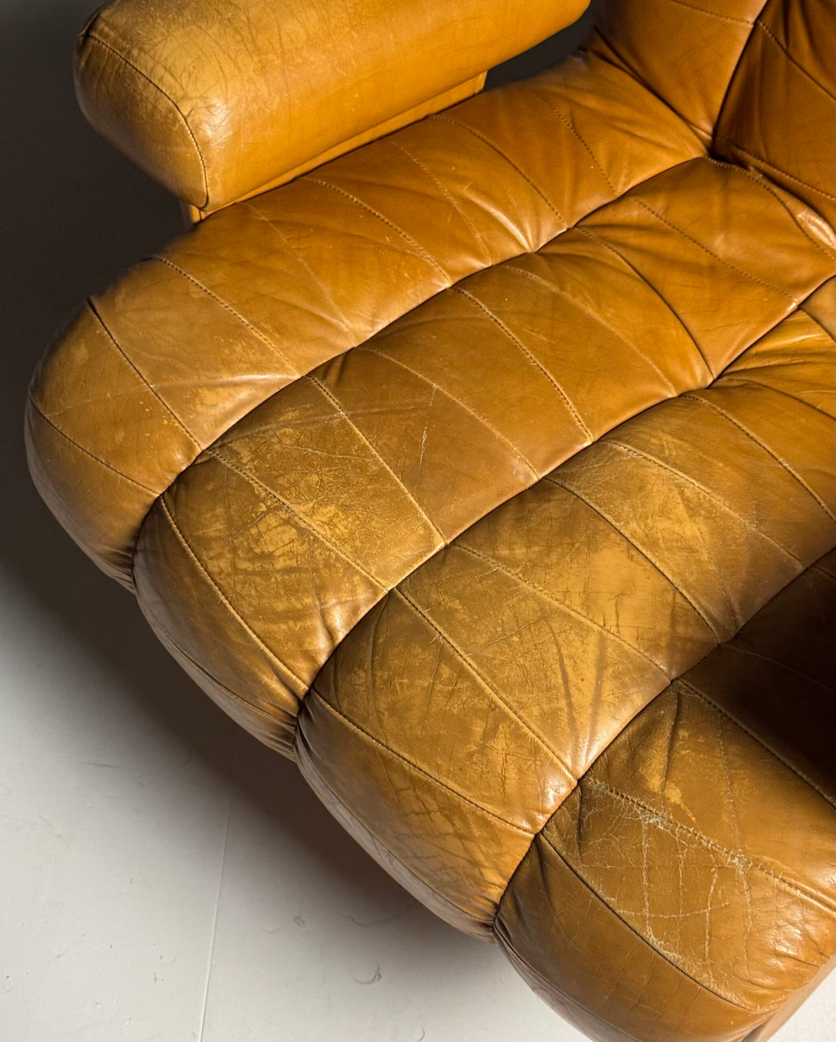 Pair of Italian Leather Armchairs, 1970 to 1980, photo 18